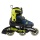 Rollerblade Inline Skates Microblade 3WD (Rollen: 80mm/82A, Kugellager: SG3) royalblau/lime Kinder